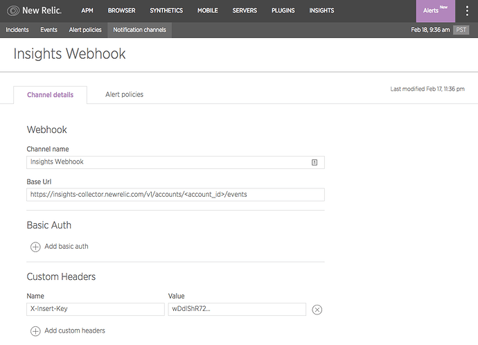 Sending Alerts Data To Insights Alerts New Relic Explorers Hub