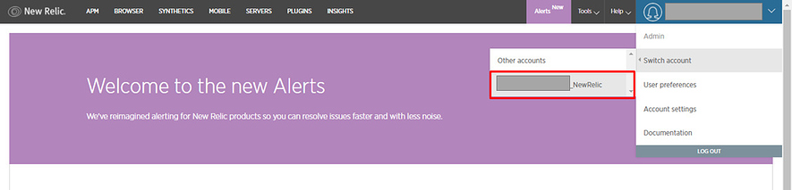 Login From Microsoft Azure Portal New Relic Accounts New Relic 
