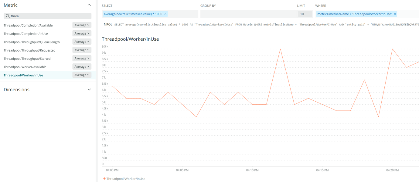 new relic timeslice new relic timeslice