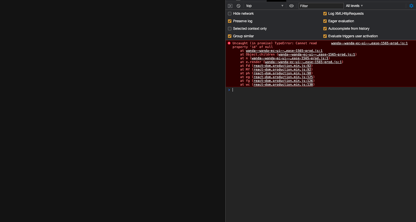 New Relic Bug During Login Cannot Read Property Id Of Null New Relic 